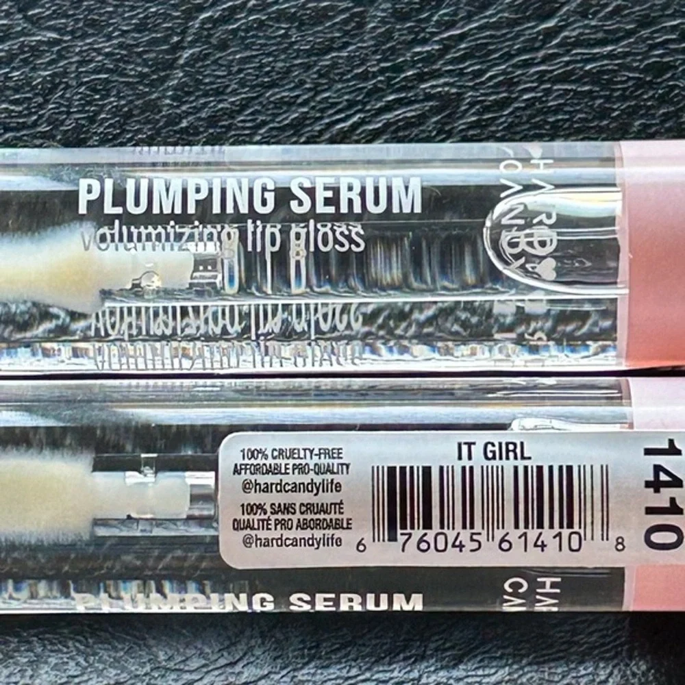 HARD CANDY Set of 2 Lip Plumping Serum Lip Gloss